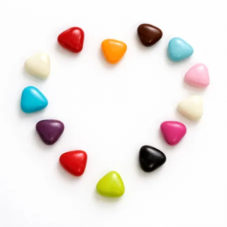 Mini Dragées Coeurs chocolat Haut gamme