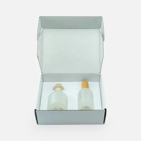 Coffret Cadeau Parrain Marraine avec Diffuseur de Parfum et Spray d'Ambiance 100 ml