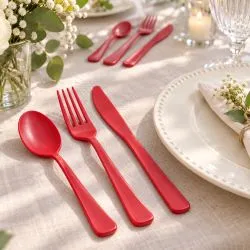 Ménagère de table jetable 30 pièces
