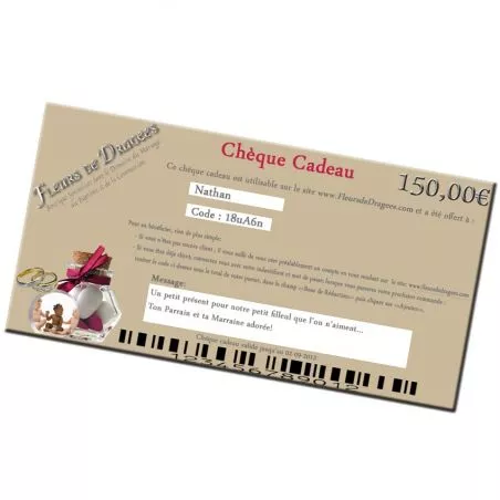 Chèque Cadeau 150€