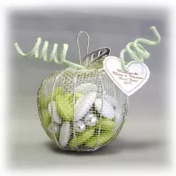 Dragées Mariage - Pomme dragees fer forgé