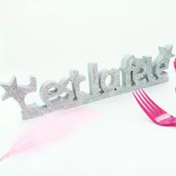 Déco de table "c'est la fête" Argent