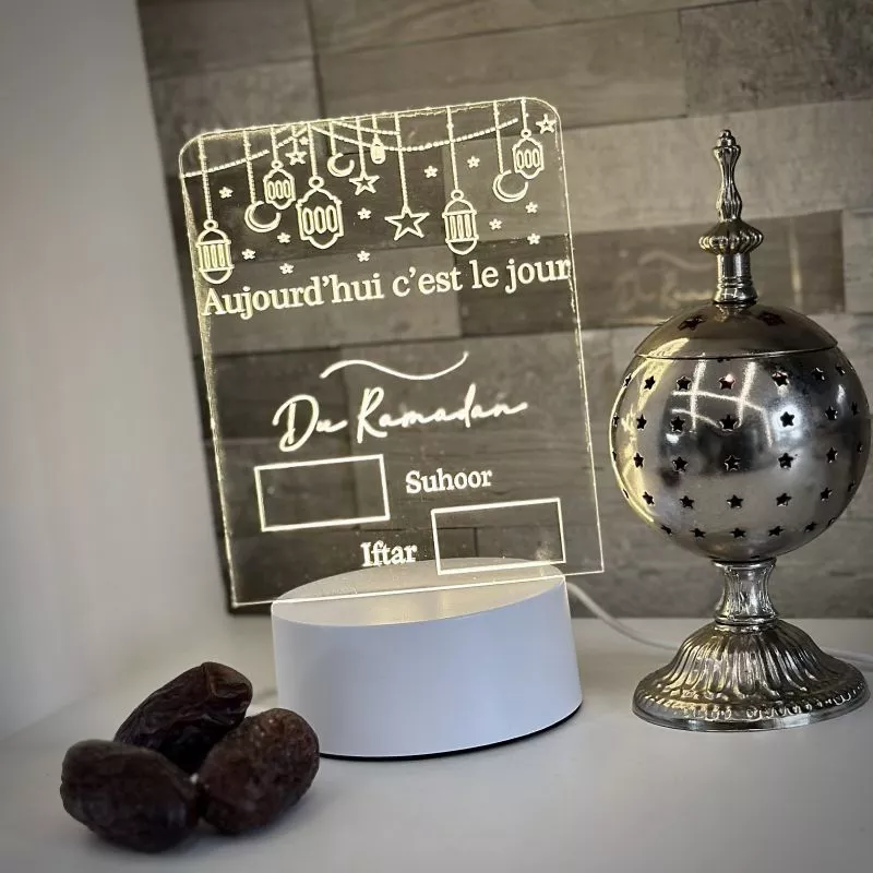 Lampe led Ramadan - Calendrier