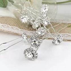 (Lot 12) Pic à cheveux mariage Strass