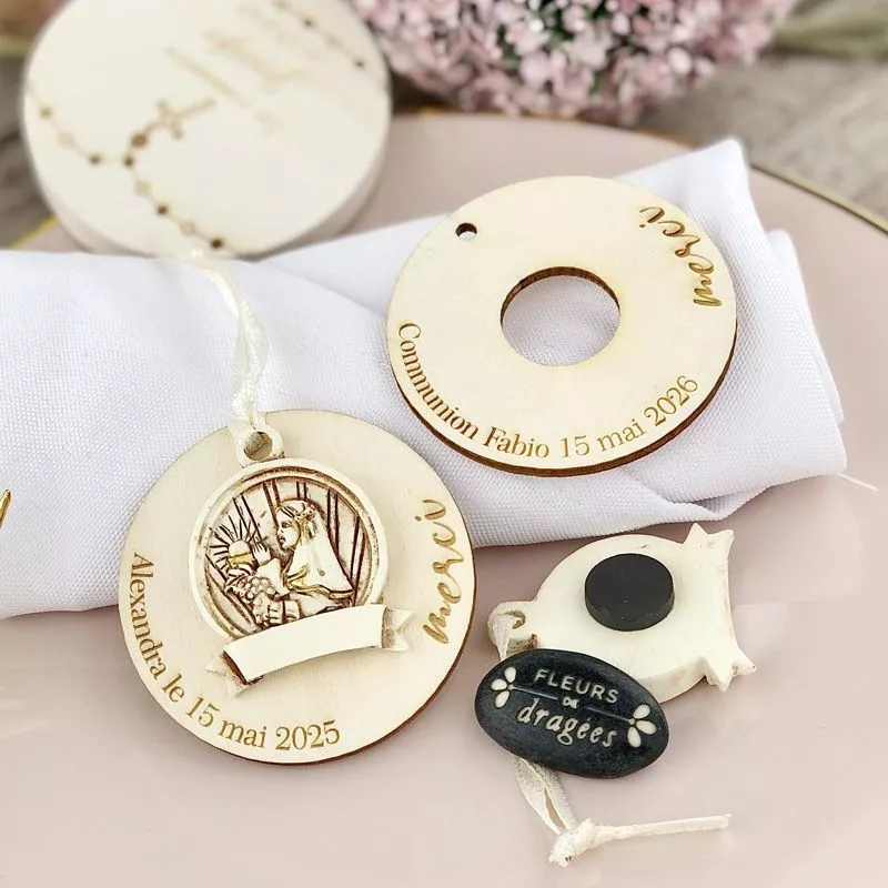 Cadeau communion fille - Magnet