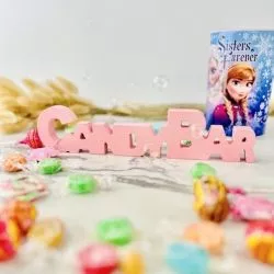 Centre de table CANDY BAR - Rose