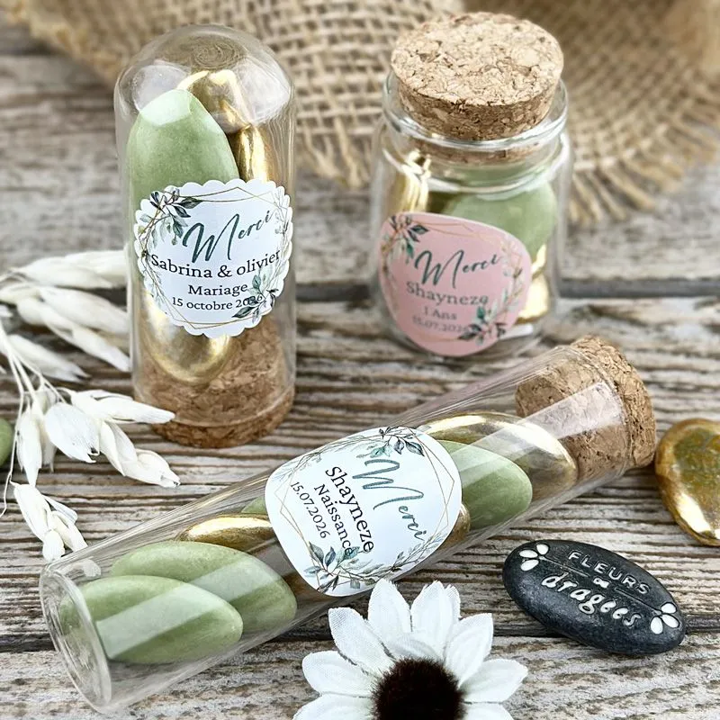 Etiquettes sticker mariage personnalisé - N°26